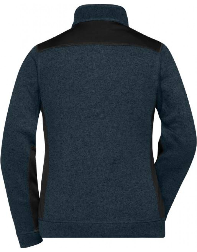 Jachetă de lucru tricotată din fleece pentru femei-groasa